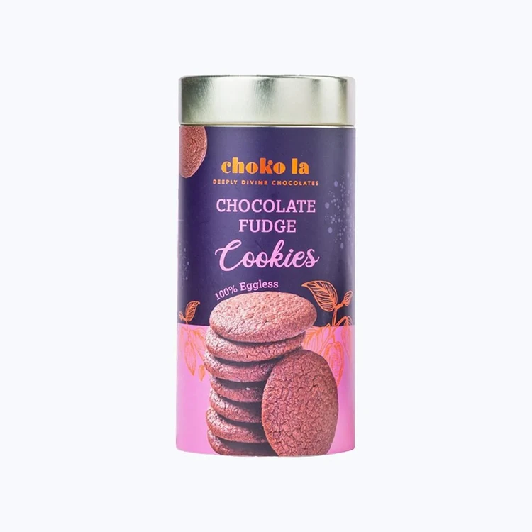 Choko La Eggless Fudge Cookies