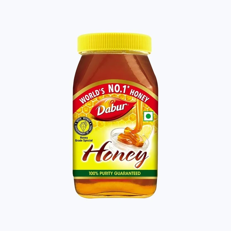 Dabur Honey - 100% Pure, World's No.1 Honey Brand (No Sugar Adulteration)