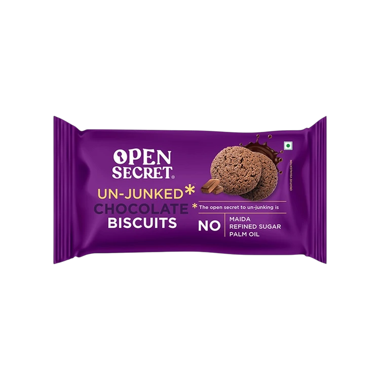 Open Secret Zero Maida Healthy Millet Biscuit - Chocolate - Pack of 2