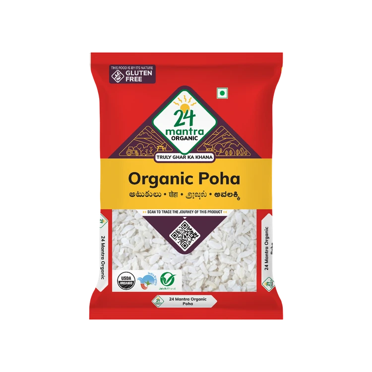 24 Mantra Organic White Poha