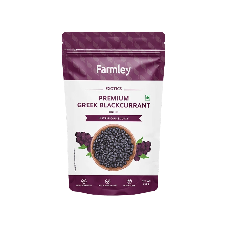Farmley Exotics Premium Greek Dried Blackcurrant