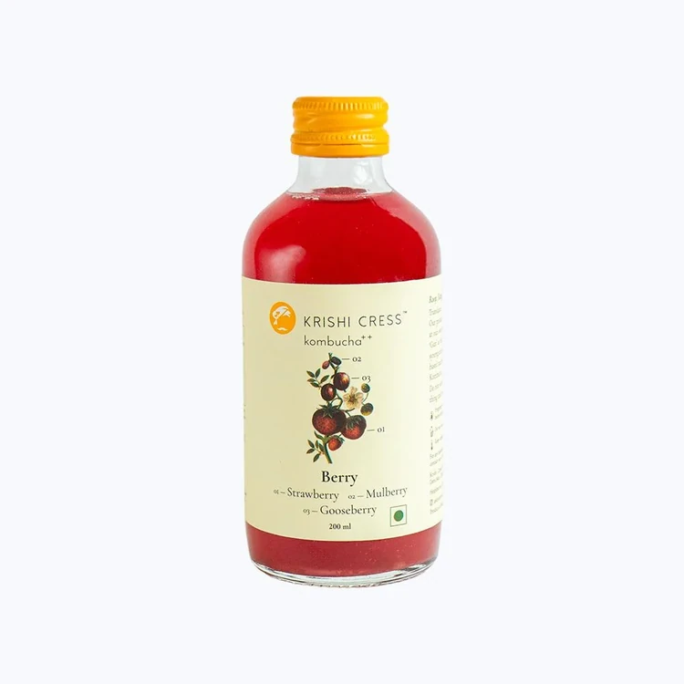 Krishi Cress Berry Kombucha
