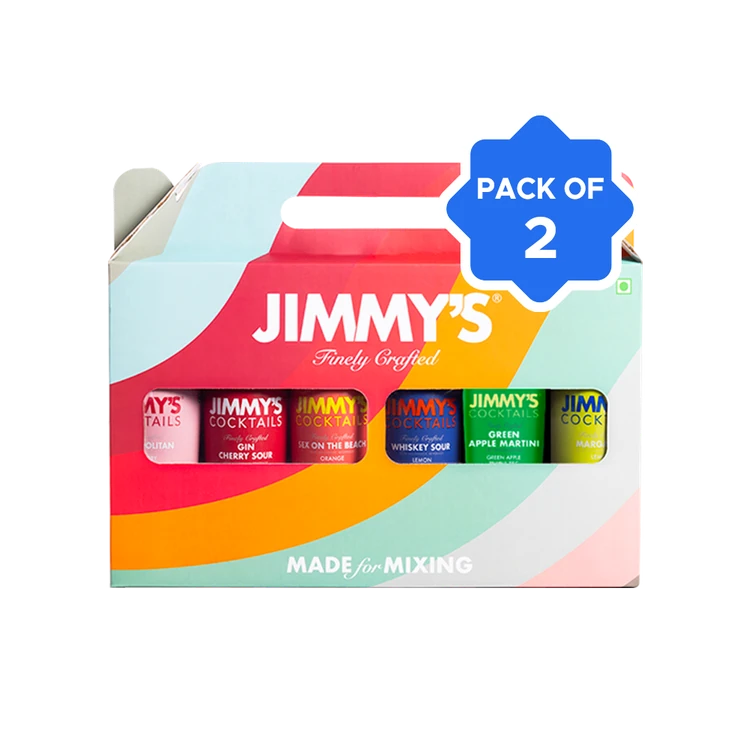 Jimmy's - Cocktail Mix Celebration Pack - Pack of 2