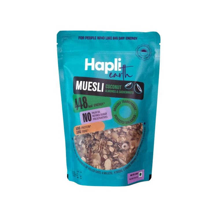 Hapli Earth Coconut & Almond Muesli