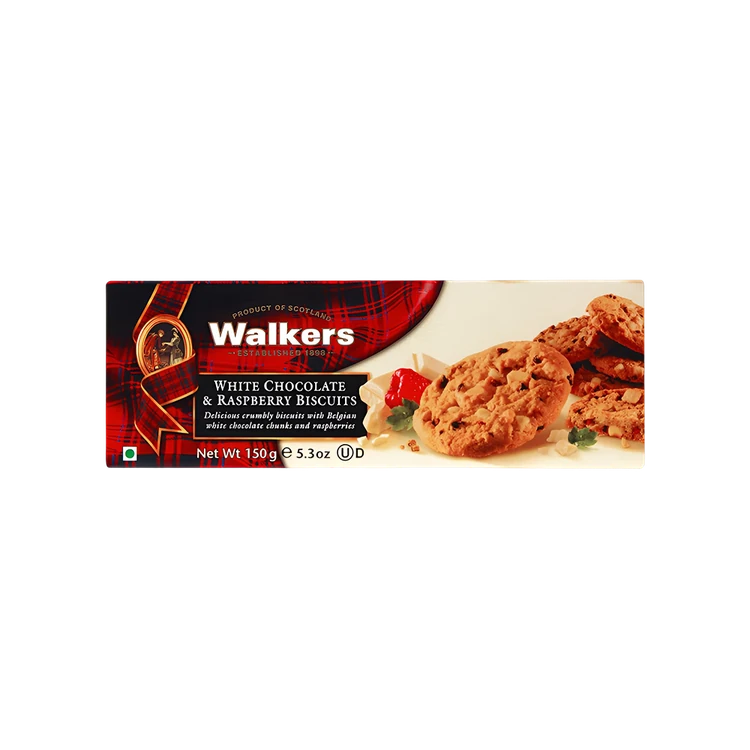 Walkers White Chocolate & Raspberry Biscuit
