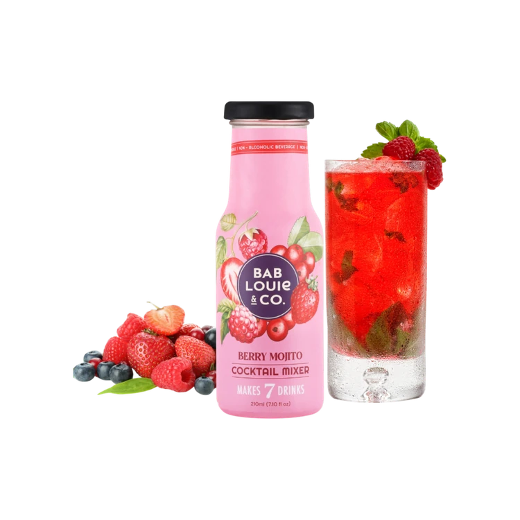 Bab Louie & Co. Berry Mojito Cocktail Mix