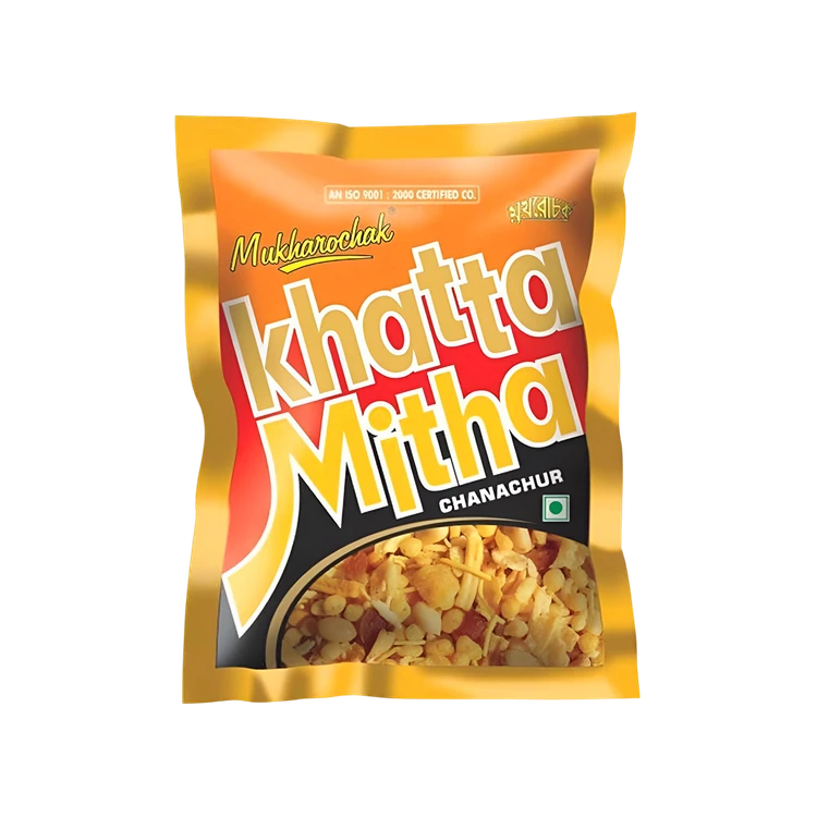 Mukharochak Khatha Meetha Chanachur Mixture Namkeen