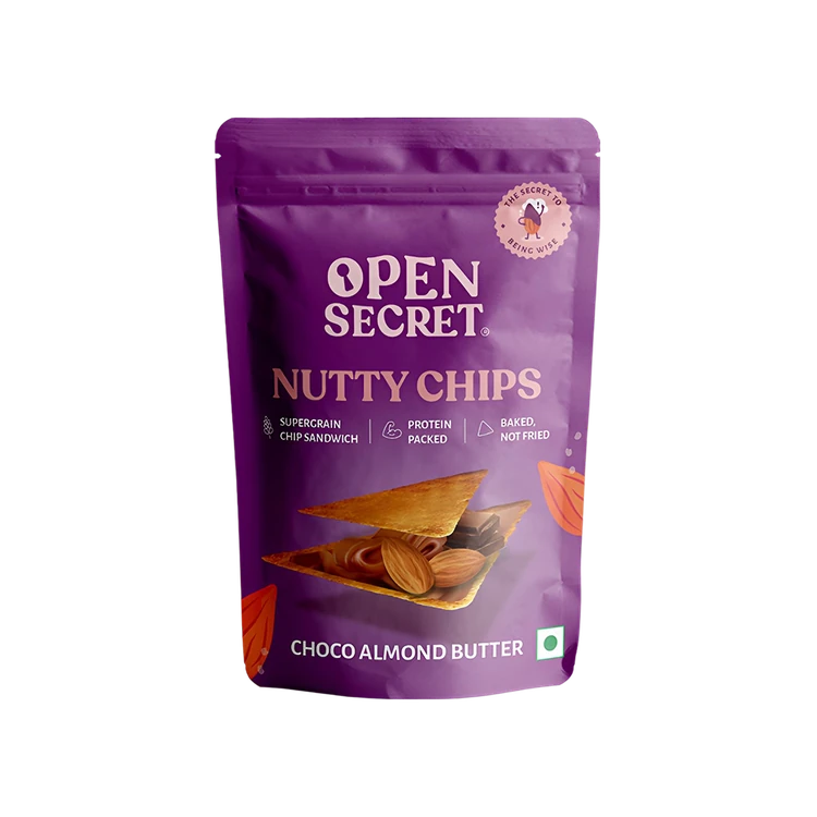 Open Secret Chocolates Almonds Butter Baked Chips