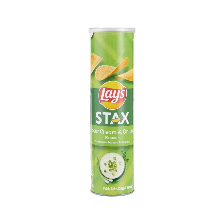 Lay's Stax Sour Cream & Onion Potato Chips