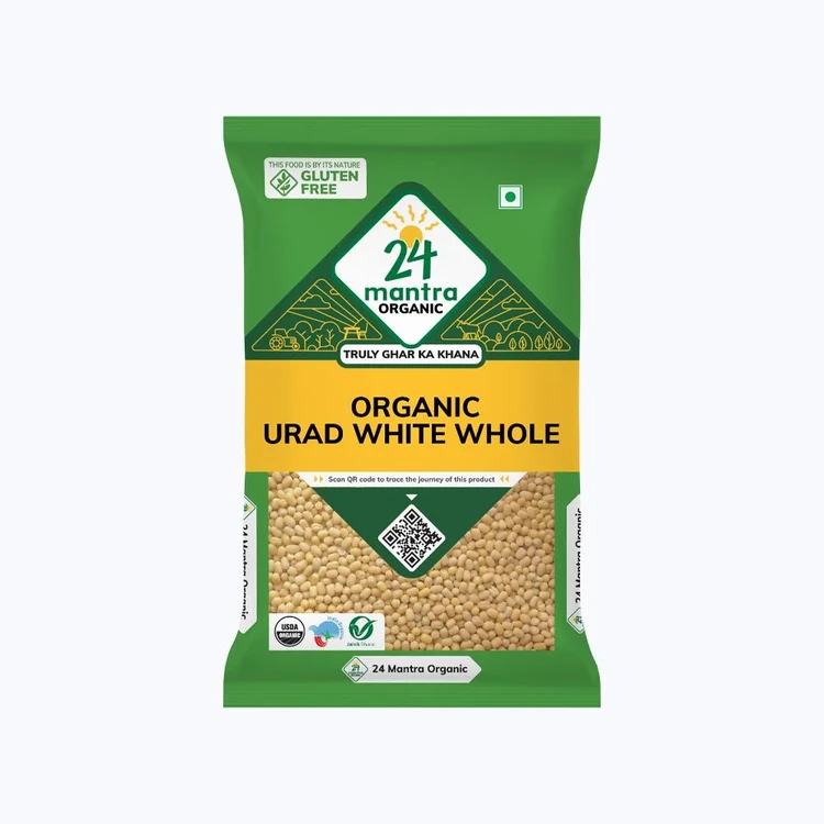 24 Mantra Organic Urad (Sabut)