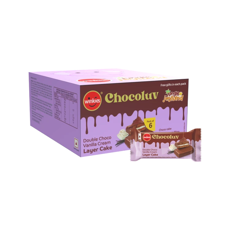 Winkies Jungle Joyland Chocoluv Layer Layered Cake (Free Gifts Inside)