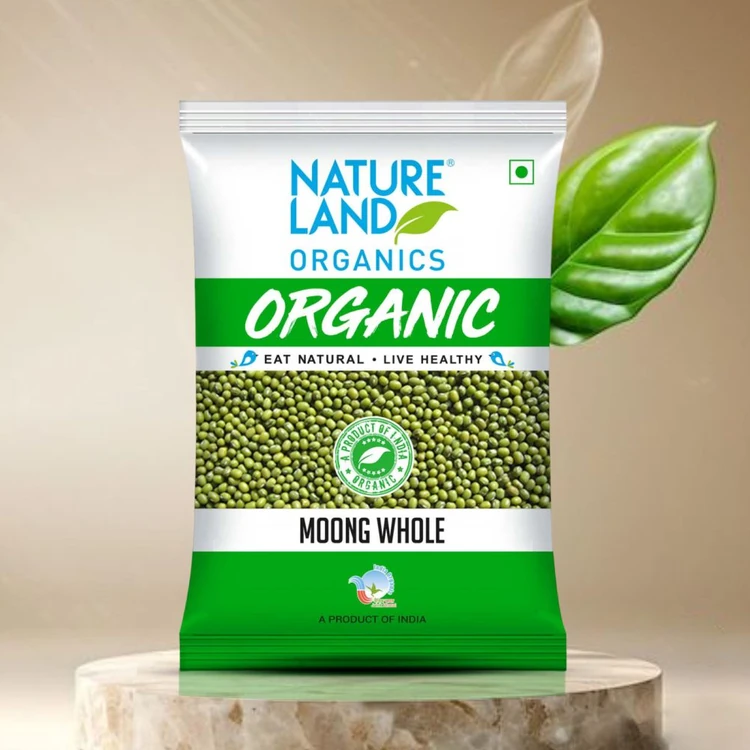 Natureland Organic Moong Sabut