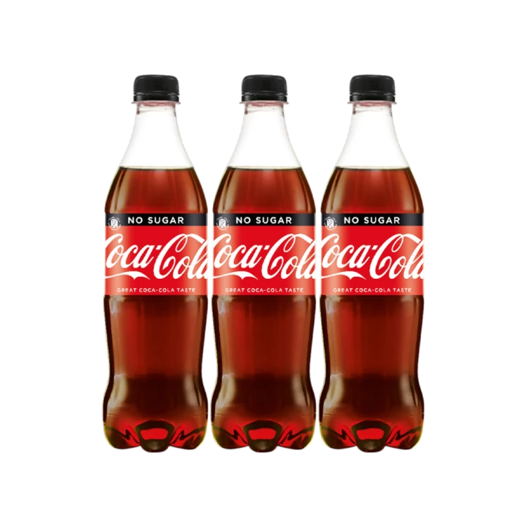 Coca-Cola Zero Soft Drink - Pack of 3