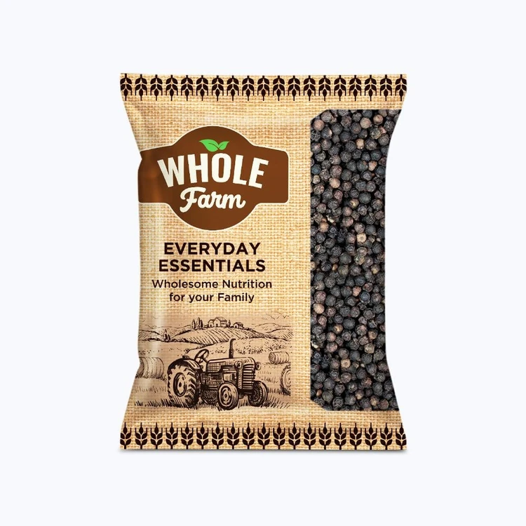 Whole Farm Premium Black Peppercorns (Menasu Kalu)