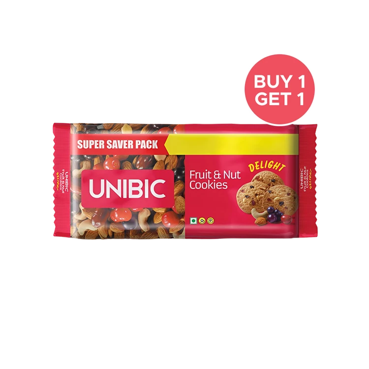 Unibic Fruit and Nut Cookies - Buy 1 Get 1 Free