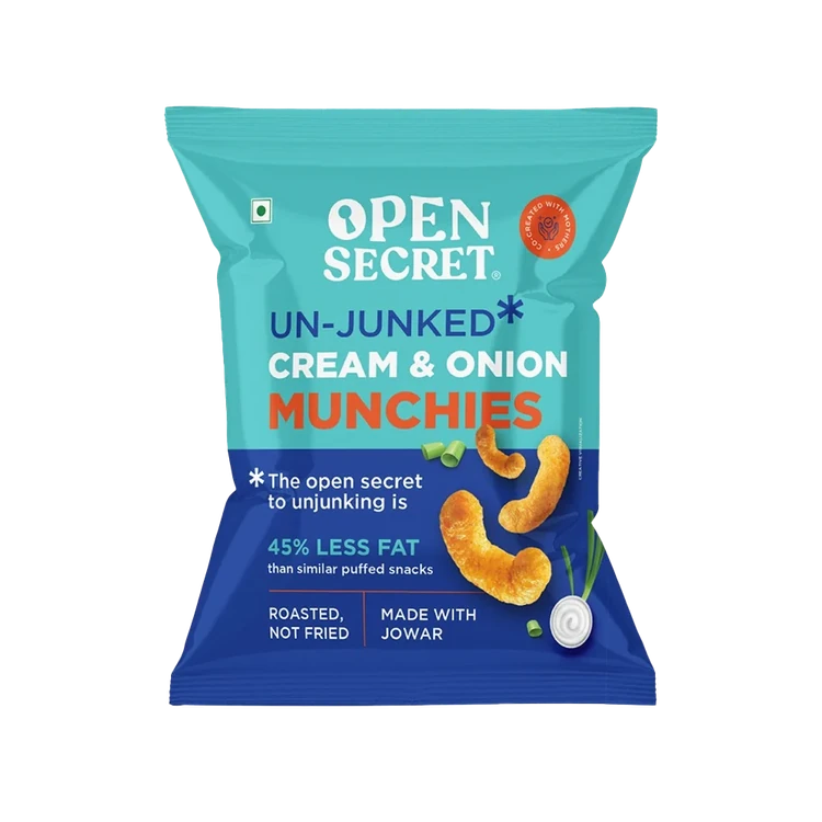 Open Secret Un-Junked Cream & Onion Puff