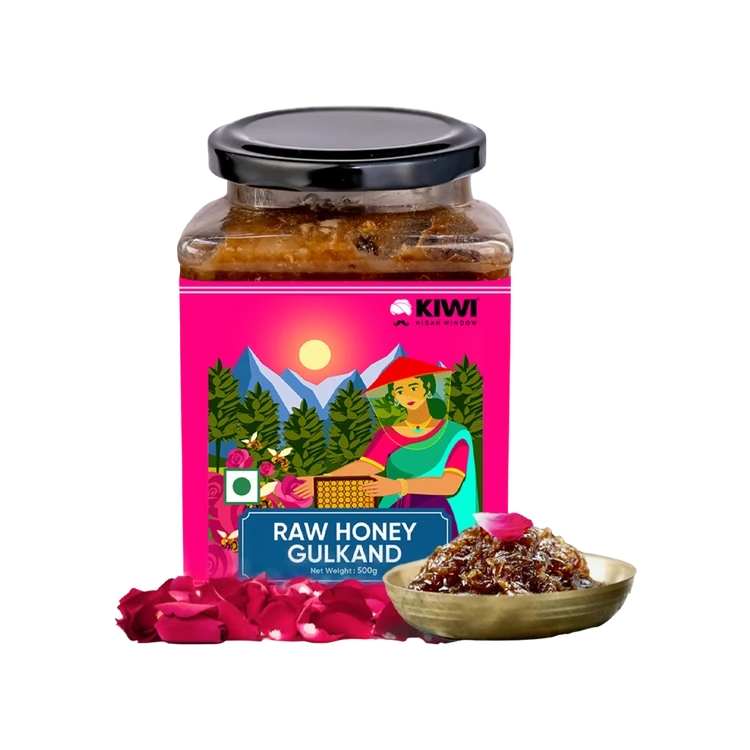 Kiwi Kisan Window Raw Honey Gulkand