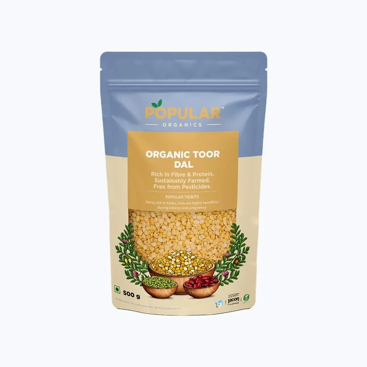 Popular Organics - Organic Arhar Dal