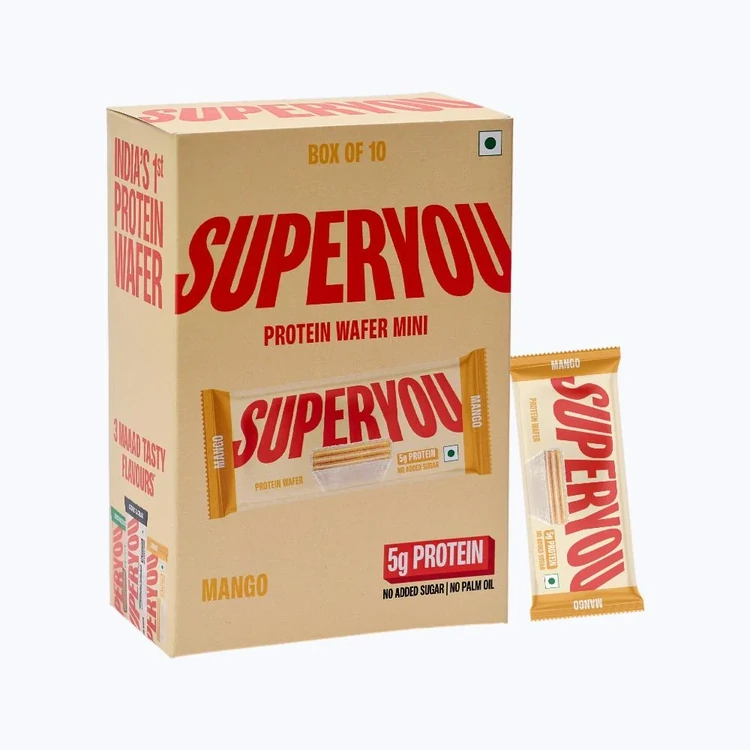 SuperYou Mini Mango Protein Wafer Bar