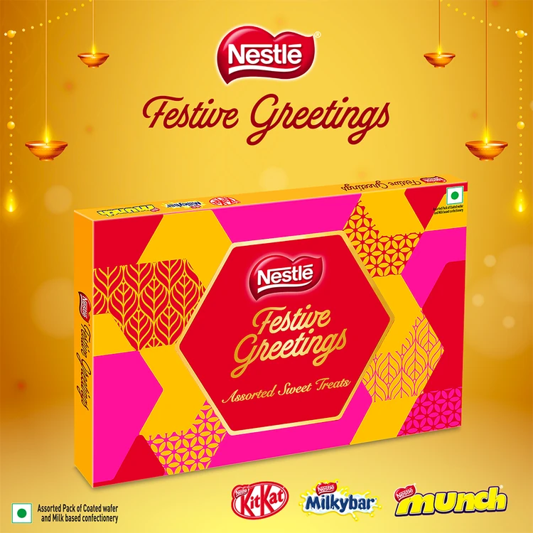 Nestle Festive Greetings Gift Pack (Assorted Sweet Treats)