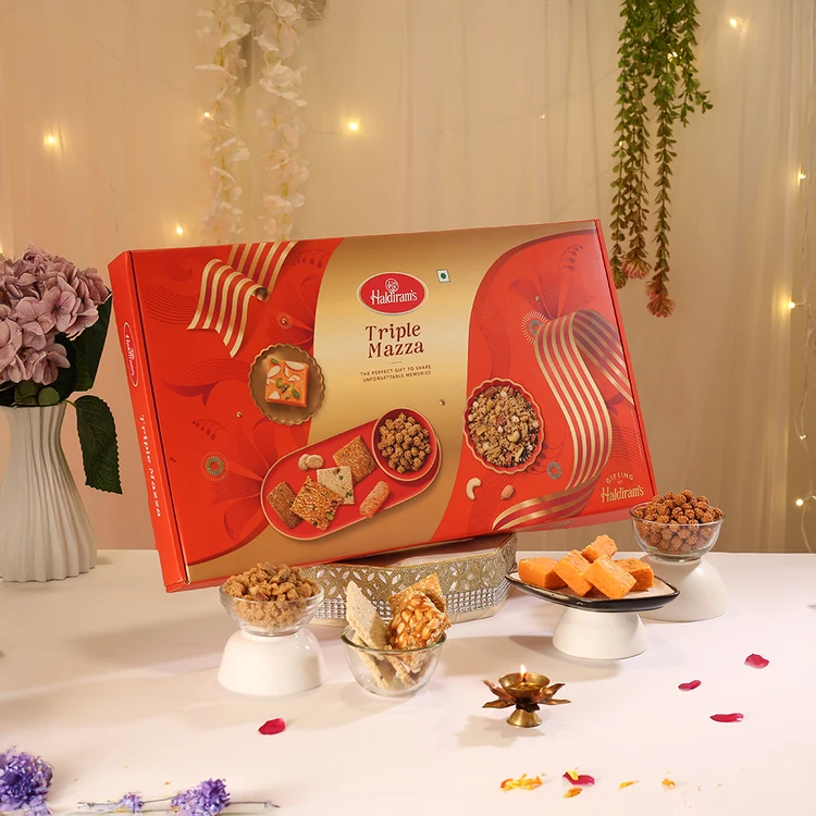 Haldiram's Triple Mazzaa Gift Pack