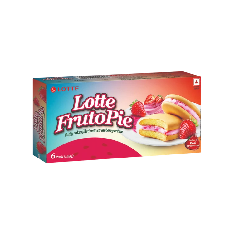Lotte Fruito Choco Pie - Pack of 6