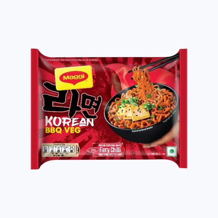 Maggi Korean Bbq Veg Instant Noodles