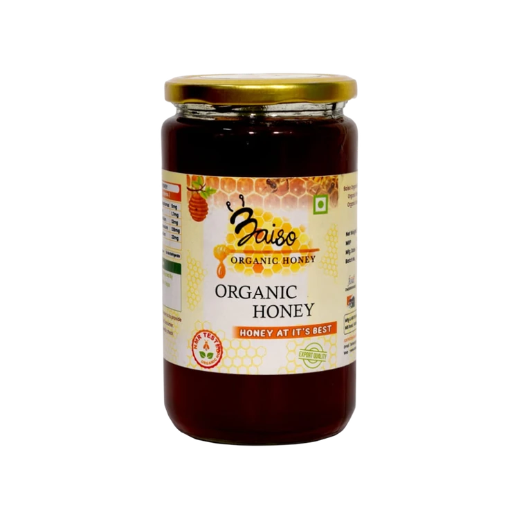 BAISO ORGANICS Raw & Unprocessed Honey
