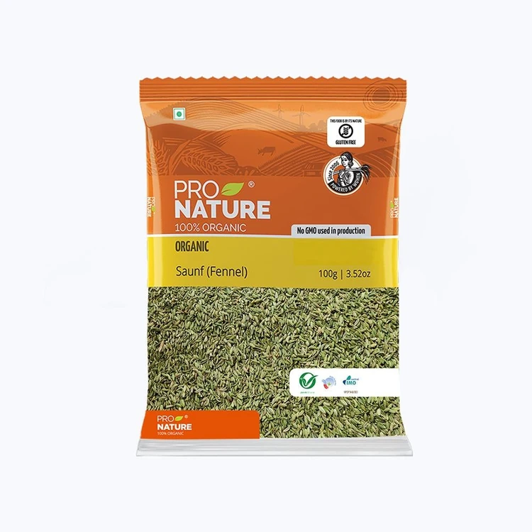 Pro Nature Organic Saunf Seeds