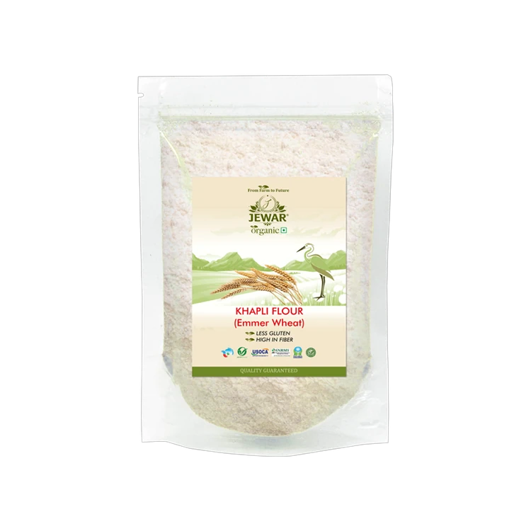 JEWAR Organic Khapli Wheat Atta