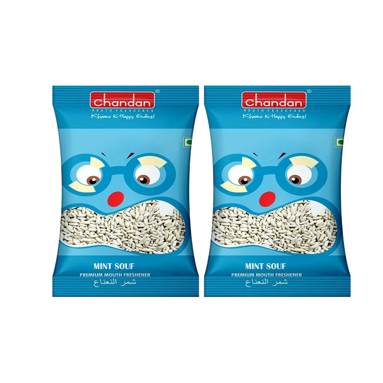 Chandan Mint Saunf Mouth Freshener - Pack of 2