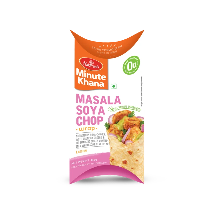 Haldiram's Masala Soya Chop Wrap