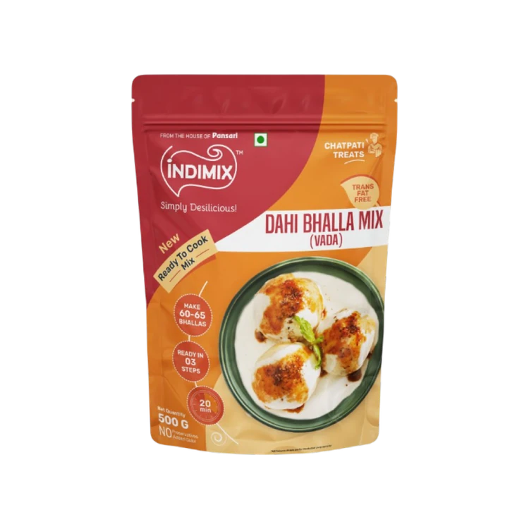 Pansari Indimix Dahi Bhalla Instant Mix Vada with Free Imlee Chutney