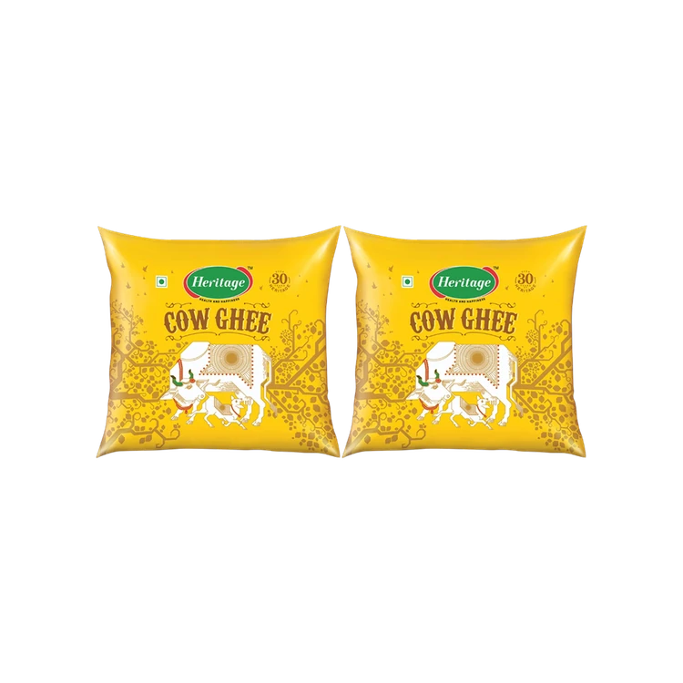 Heritage Cow Ghee - Pack of 2 (Hasuvina Tuppa)