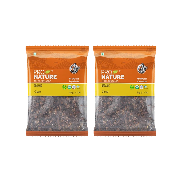 Pro Nature Organic Clove Whole - Pack of 2