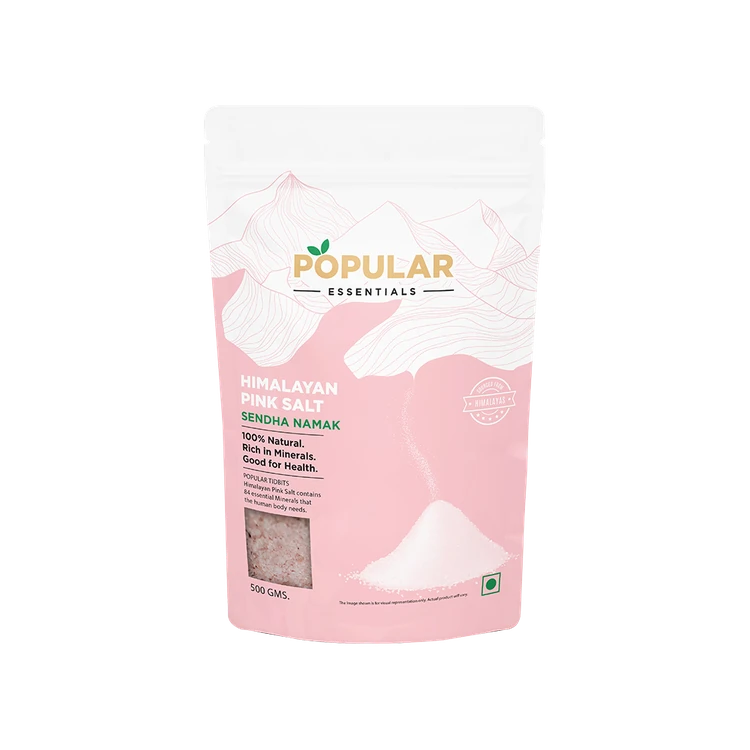 Popular Essentials Pure Himalayan Pink Salt