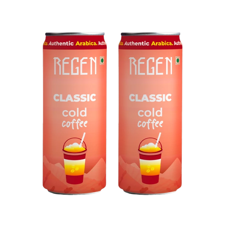 Regen Classic Cold Coffee - Pack of 2