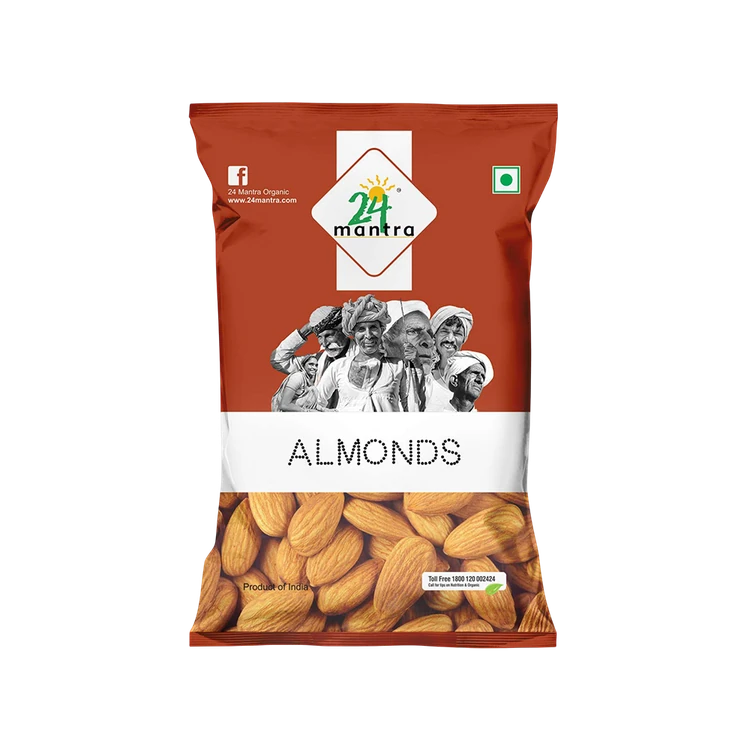 24 Mantra Organic Naturals Organic Almonds