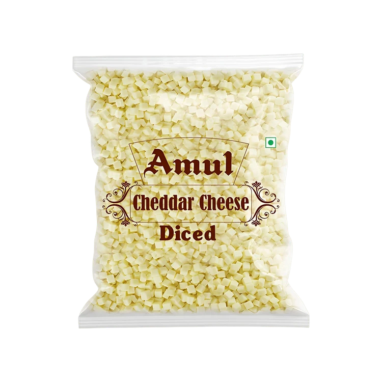 Amul Cheddar Diced Cheese