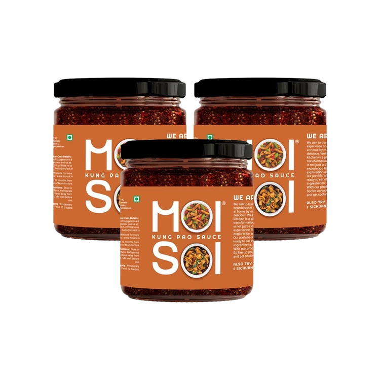 Moi Soi Kung Pao Sauce - Pack of 3