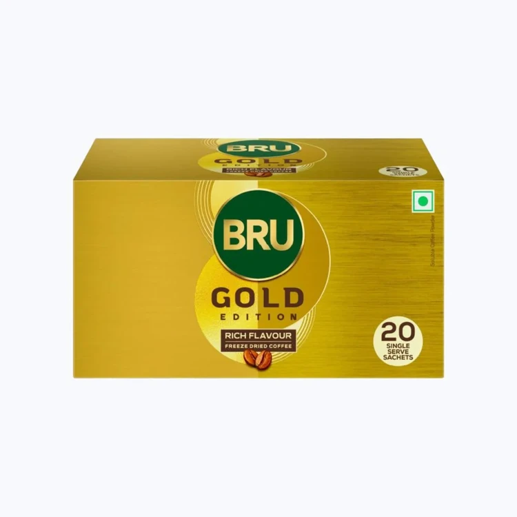 Bru Gold Edition Sachet Box