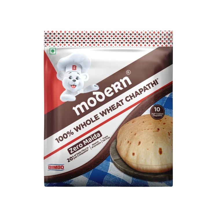 Modern Whole Wheat Chapati