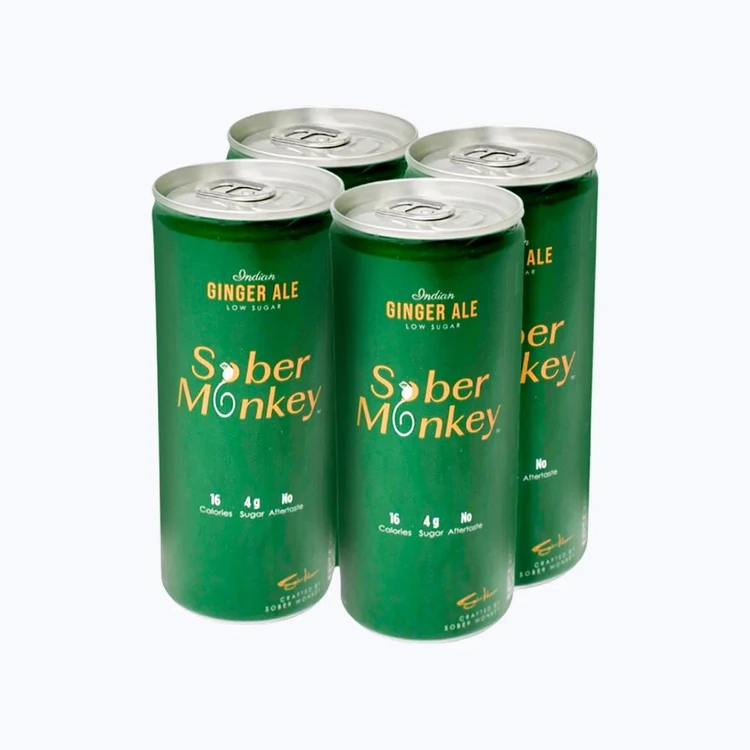 Sober Monkey Indian Ginger Ale