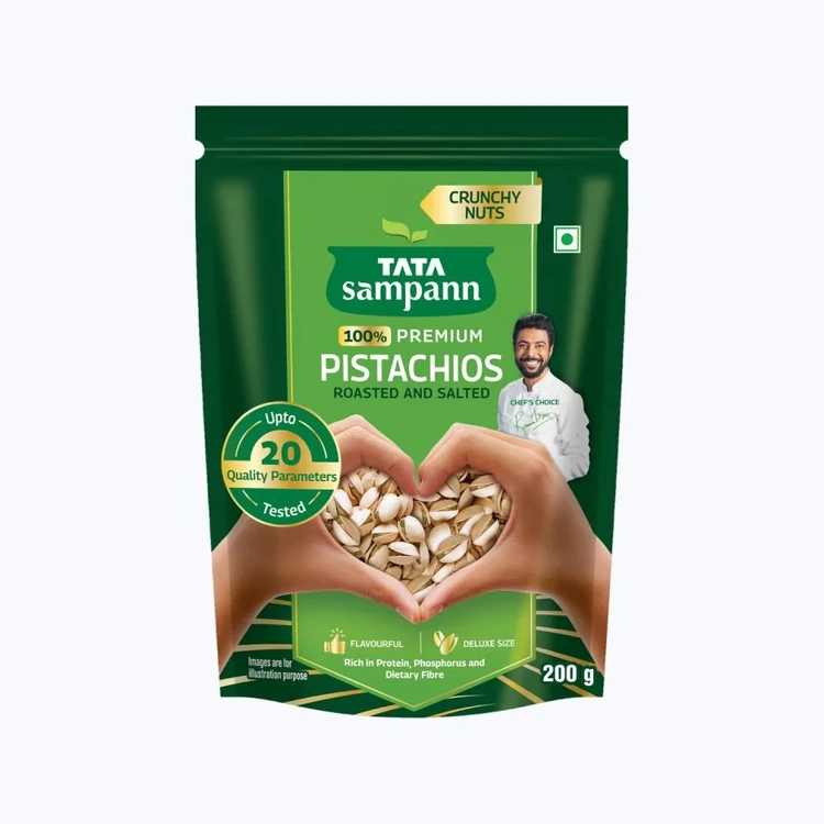 Tata Sampann Pistachios Roasted & Salted (100% Premium) (Pista)