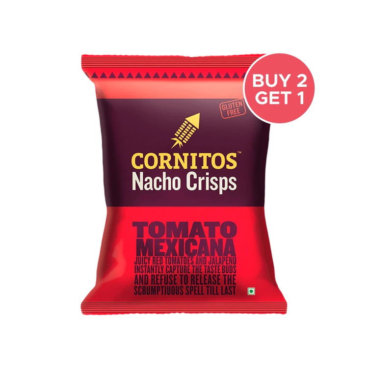 Cornitos Tomato Mexicana Nachos Crisps - Buy 2 Get 1 Free