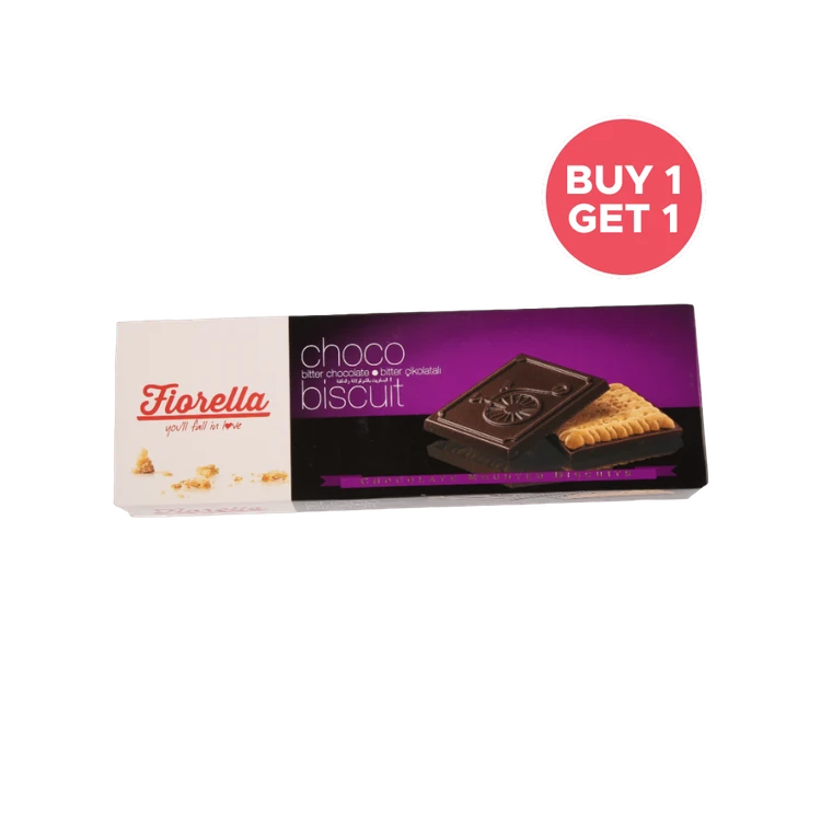 Fiorella Bitter Chocolate Cream Biscuits - Buy 1 Get 1 Free