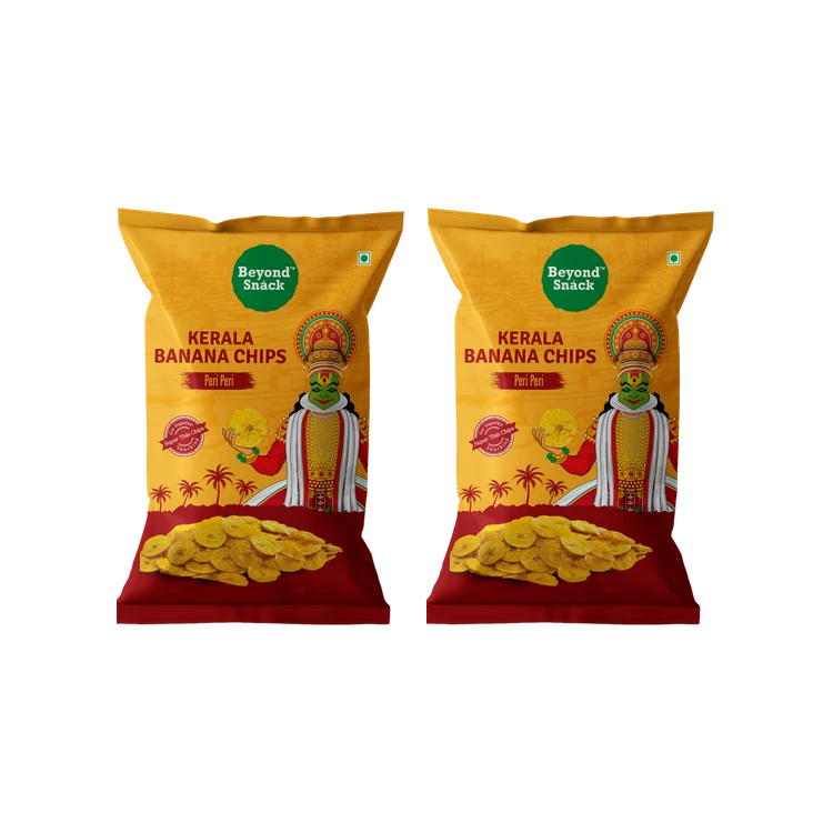 Beyond Snack Kerala Peri Peri Banana Chips - Pack of 2