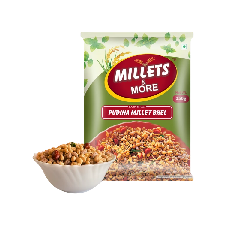 Millets & More Pudina Millet Bhel