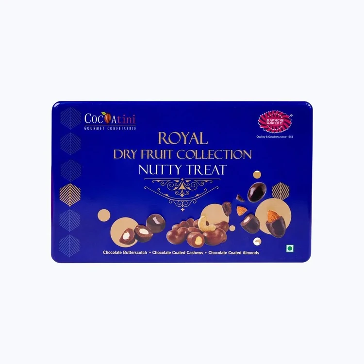 Karachi Bakery Royal Dry Fruit Collection Nutty Treat Chocolate Gift Pack