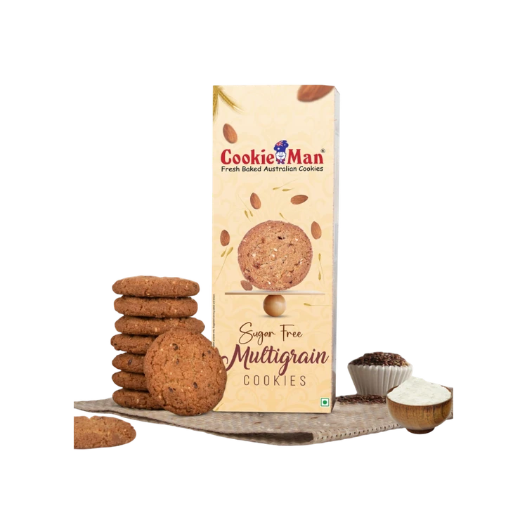 Cookieman Sugar Free Multigrain Cookies